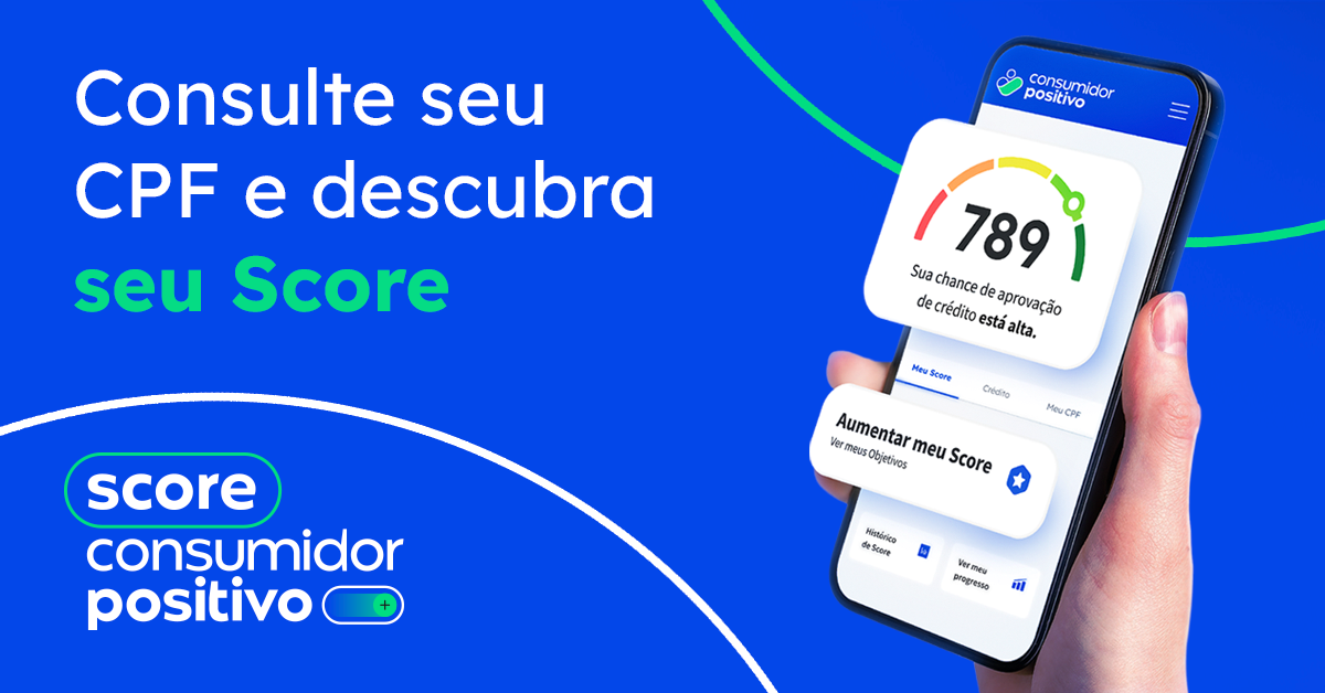 Consumidor Positivo cartão de crédito banner